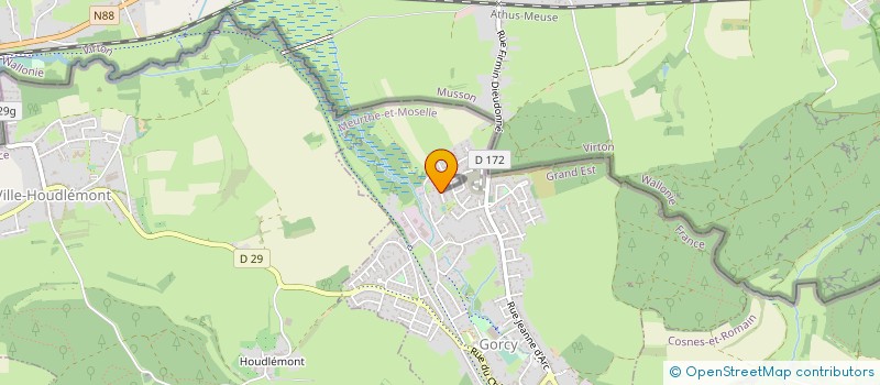 localisation de l'entreprise SASU LONGREE FRANCOIS  GORCY