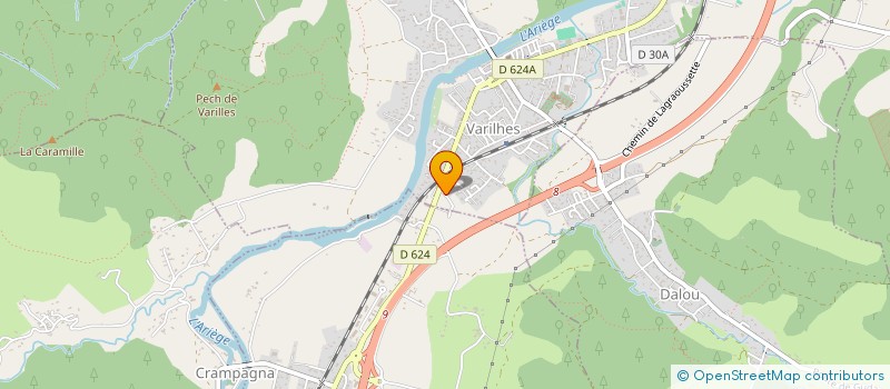 localisation de l'entreprise SASU LOUBENCAT à VARILHES