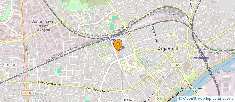 localisation de l'entreprise SASU LST CONSEIL  ARGENTEUIL