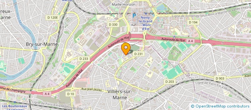 localisation de l'entreprise SASU LUCKMANJEE & SONS à VILLIERS-SUR-MARNE