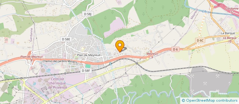 localisation de l'entreprise SASU LUPOMAX  MEYREUIL