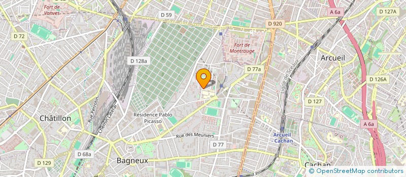 localisation de l'entreprise SASU LUTECE TRANSPORTS PRIVES (LTP) à BAGNEUX