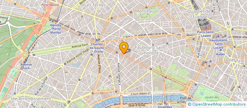 localisation de l'entreprise SASU LUXECARS  PARIS