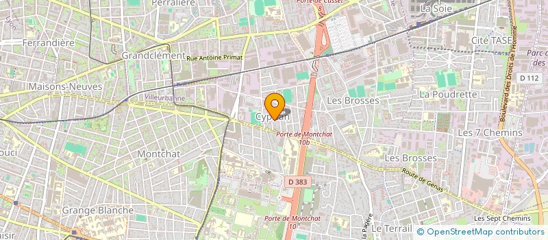 localisation de l'entreprise SASU M2BK CONSULTING  OULLINS-PIERRE-BENITE