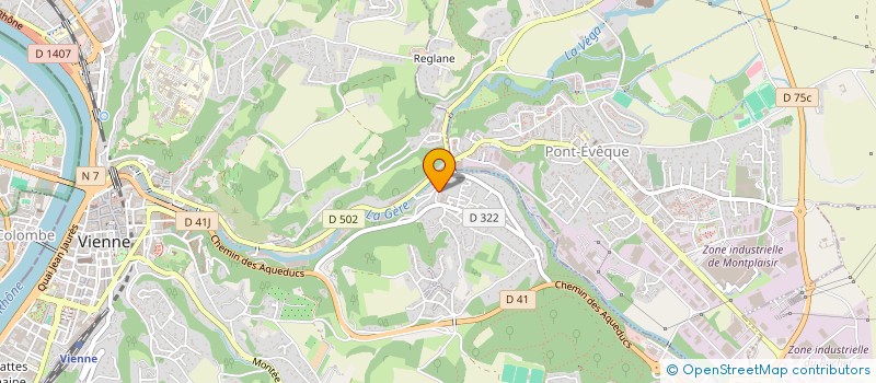 localisation de l'entreprise SASU M3Z BATIMENT  VIENNE