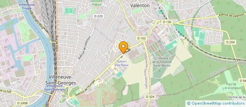 localisation de l'entreprise SASU MADI à VILLENEUVE-SAINT-GEORGES