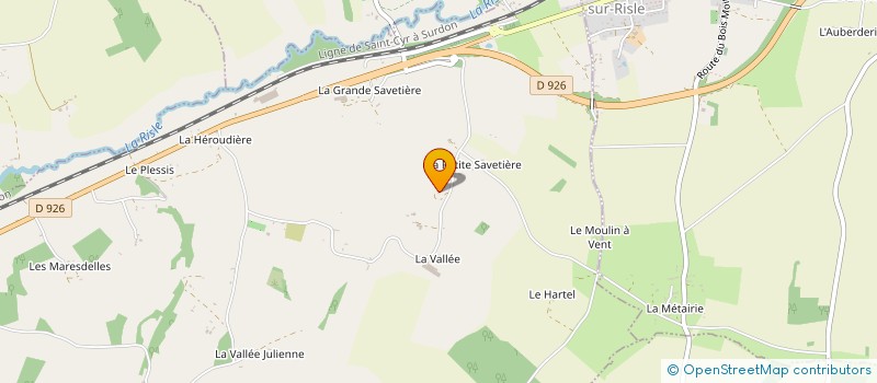 localisation de l'entreprise SASU MAGENTA à SAINTE-GAUBURGE-SAINTE-COLOMBE
