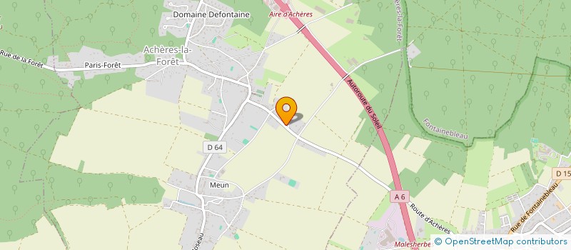 localisation de l'entreprise SASU MAGHISSENE  ACHERES-LA-FORET