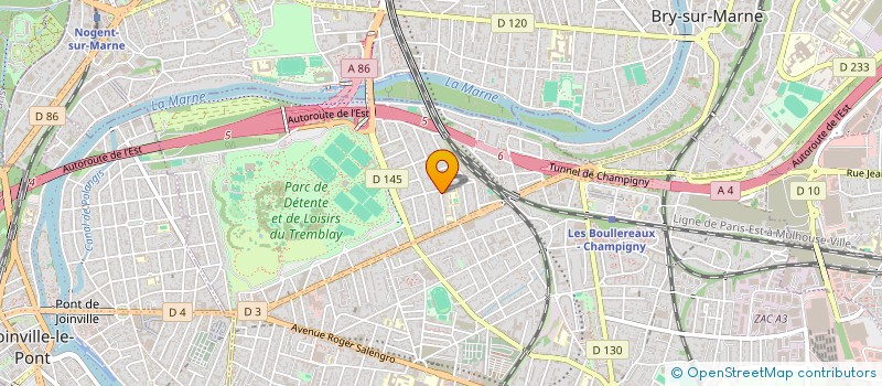 localisation de l'entreprise SASU MAINTENANCE ET RENOV à CHAMPIGNY-SUR-MARNE