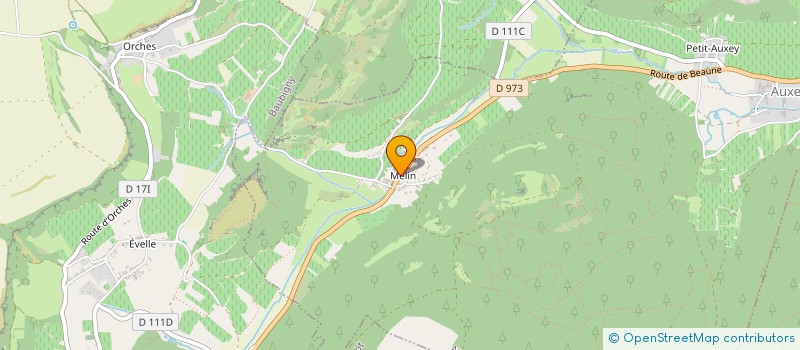 localisation de l'entreprise SASU MAISON D'HOTES CHATEAU DE MELIN  AUXEY-DURESSES
