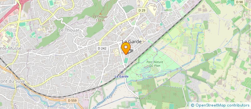 localisation de l'entreprise SASU MAISON DINI à LA GARDE