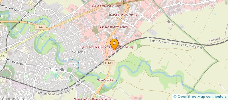 localisation de l'entreprise SASU MAJELI à NIORT