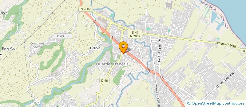 localisation de l'entreprise SASU MAKARA  SAINTE-SUZANNE