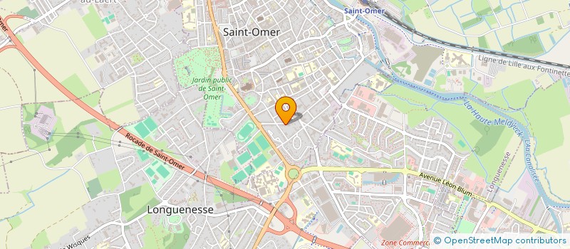 localisation de l'entreprise SASU MALICE  SAINT-OMER