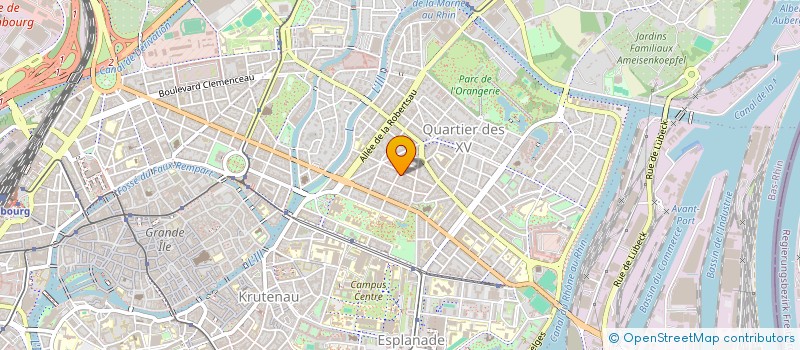 localisation de l'entreprise SASU MALVINA KNOLLER à STRASBOURG
