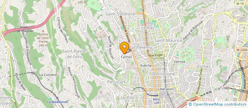 localisation de l'entreprise SASU MAPIE à NICE