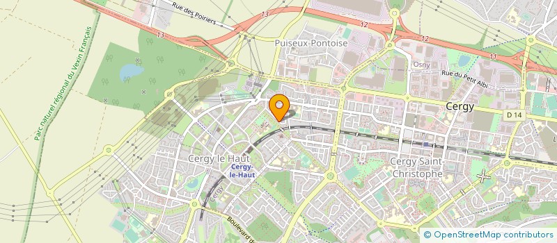 localisation de l'entreprise SASU MAPLAN SECURITE à CERGY
