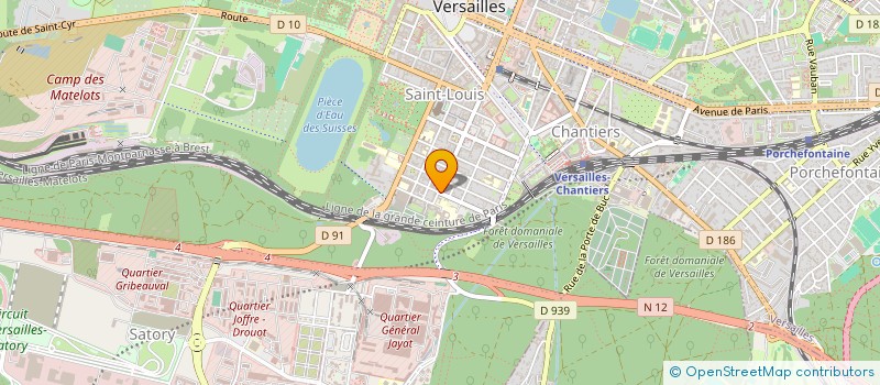 localisation de l'entreprise SASU MARGARET EDITION à VERSAILLES
