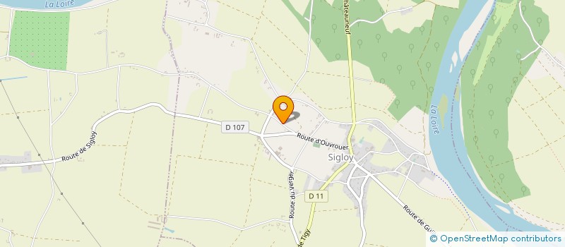 localisation de l'entreprise SASU MARMAIN à SIGLOY