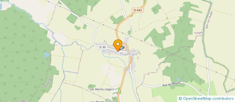localisation de l'entreprise SASU MASSON  THIEFFRAIN