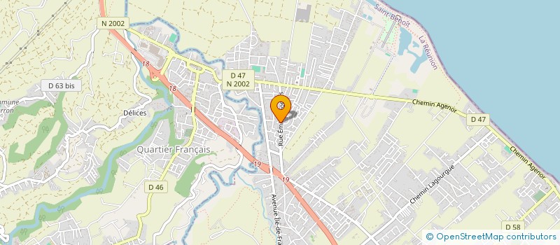 localisation de l'entreprise SASU MAT INVEST LOCATIONS à SAINT-ANDRE