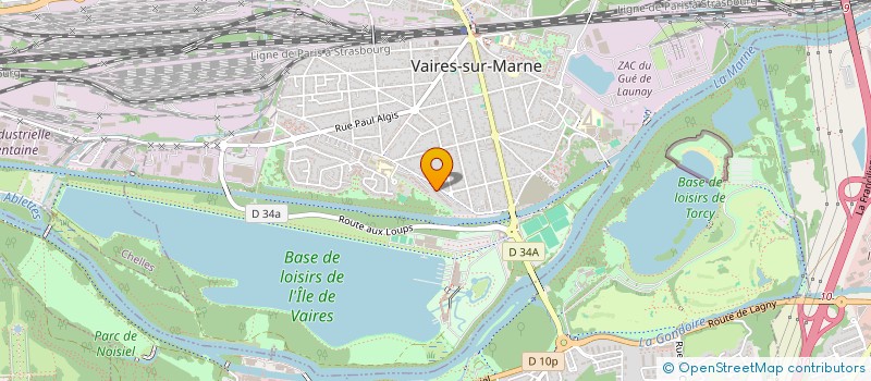 localisation de l'entreprise SASU MATA TAXI  CHELLES