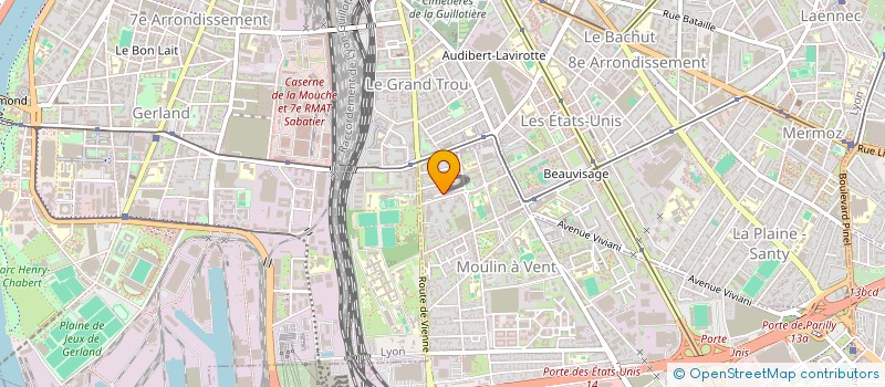 localisation de l'entreprise SASU MATHIEU TUDISCO  VENISSIEUX