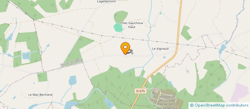 localisation de l'entreprise SASU MAXENERGIE  PEYRAT-DE-BELLAC