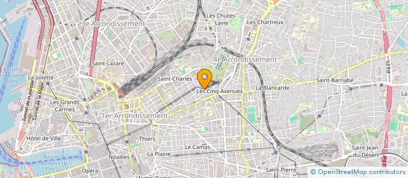 localisation de l'entreprise SASU MAZZARINO à MARSEILLE
