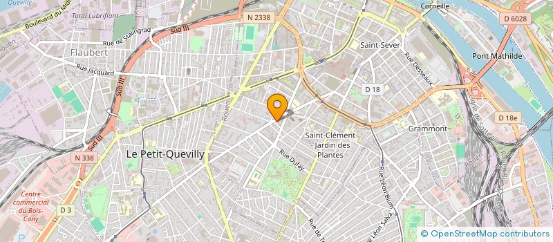 localisation de l'entreprise SASU MBA  ROUEN