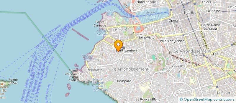 localisation de l'entreprise SASU MDV18  MARSEILLE