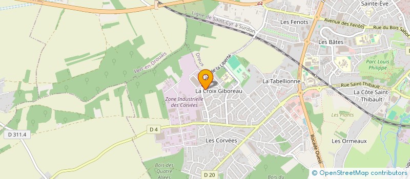 localisation de l'entreprise SASU MEGA-AUTO à VERNOUILLET