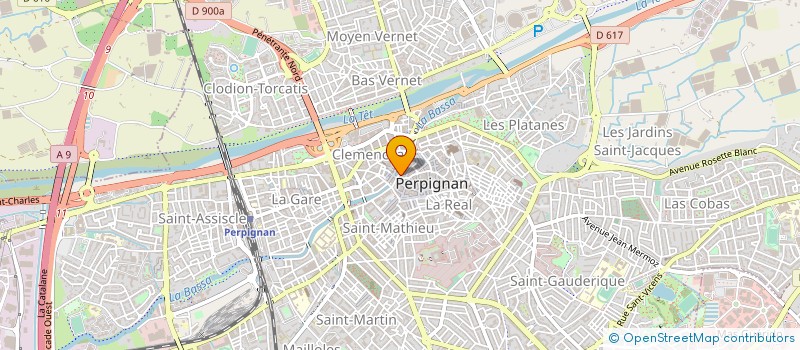 localisation de l'entreprise SASU MELANIE VOYAGES à PERPIGNAN