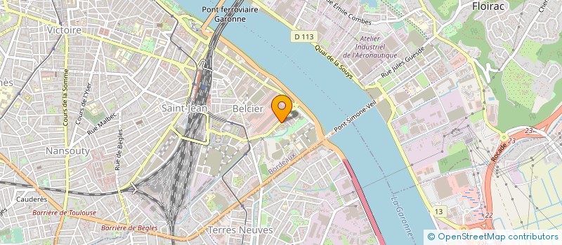 localisation de l'entreprise SASU MERT à BORDEAUX