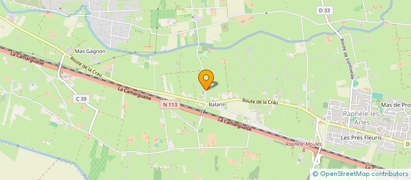 localisation de l'entreprise SASU MG 12  ARLES