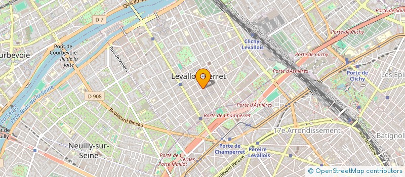 localisation de l'entreprise SASU MGBAT LEVALLOIS à LEVALLOIS-PERRET