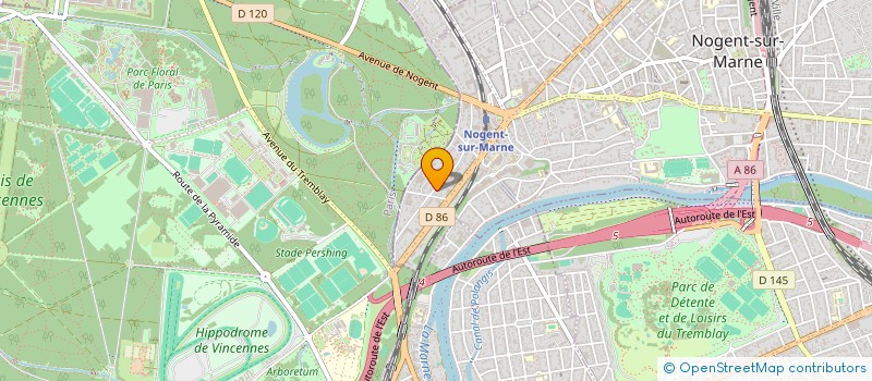 localisation de l'entreprise SASU MGP CONSEILS à NOGENT-SUR-MARNE