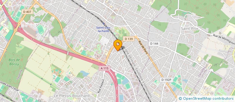 localisation de l'entreprise SASU MILYA  SAINT-LEU-LA-FORET