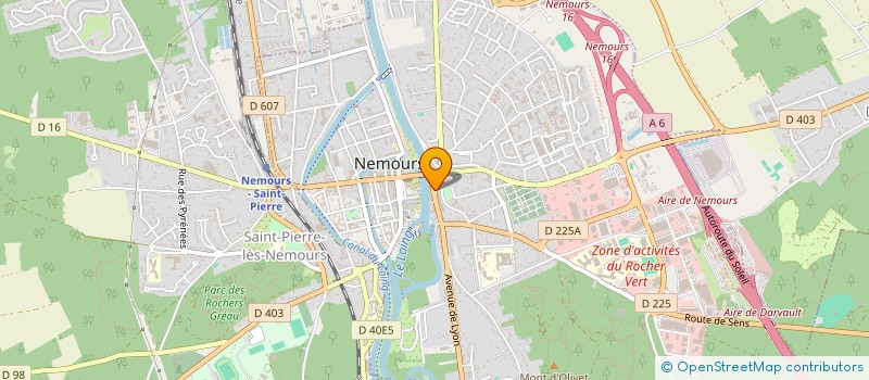 localisation de l'entreprise SASU MINO  NEMOURS