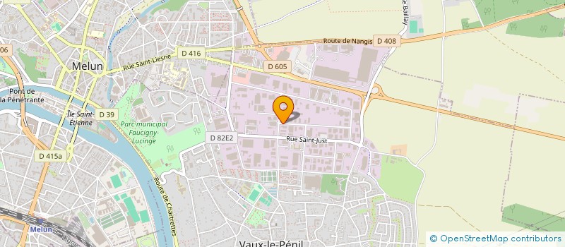 localisation de l'entreprise SASU MIZ DEVELOPPEMENT à VAUX-LE-PENIL