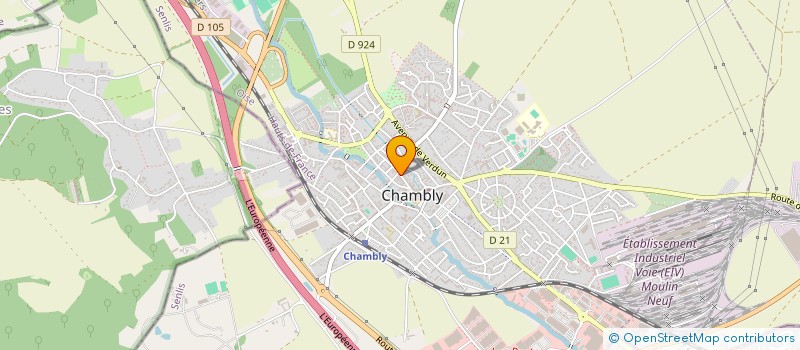 localisation de l'entreprise SASU MK à CHAMBLY