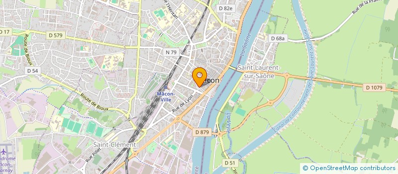 localisation de l'entreprise SASU MME JACQUELINE BOURZAY à MACON