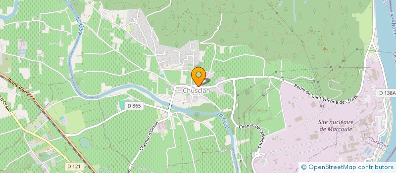 localisation de l'entreprise SASU MO MENT - DESIGNER D'ESPACE  CHUSCLAN