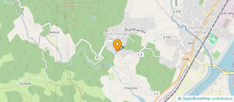 localisation de l'entreprise SASU MOEXPERT à SAINT-GEORGES-LES-BAINS