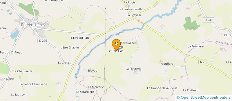 localisation de l'entreprise SASU MOLVEAUX à SAINT-JOUIN-DE-BLAVOU