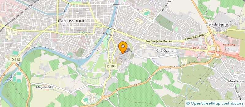 localisation de l'entreprise SASU MONGAY à CARCASSONNE