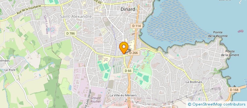 localisation de l'entreprise SASU MOUGIN à DINARD
