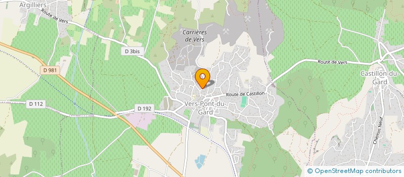 localisation de l'entreprise SASU MOVIDA  VERS-PONT-DU-GARD