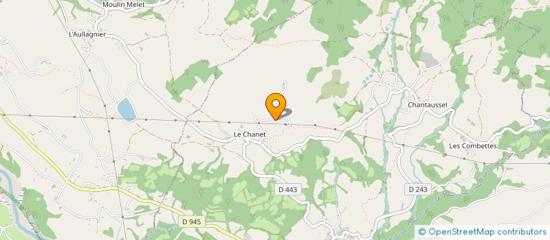 localisation de l'entreprise SASU MOYNIER LAURENT  AUBESSAGNE