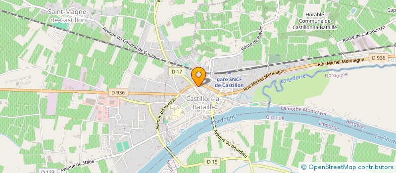 localisation de l'entreprise SASU MS SERVICES à CASTILLON-LA-BATAILLE